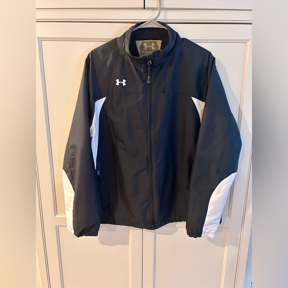 Under Armour Black Fleece Lined Jacket, XL
